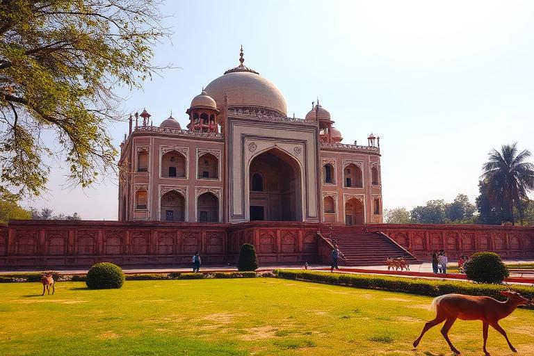 Akbar's Tomb in Agra