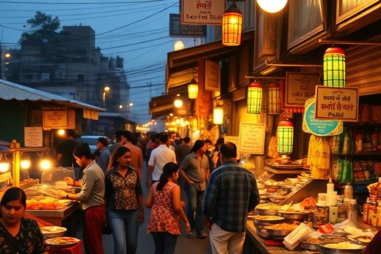 Sadar Bazaar in Agra