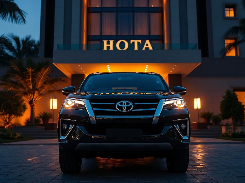 Toyota Fortuner taxi available in Agra